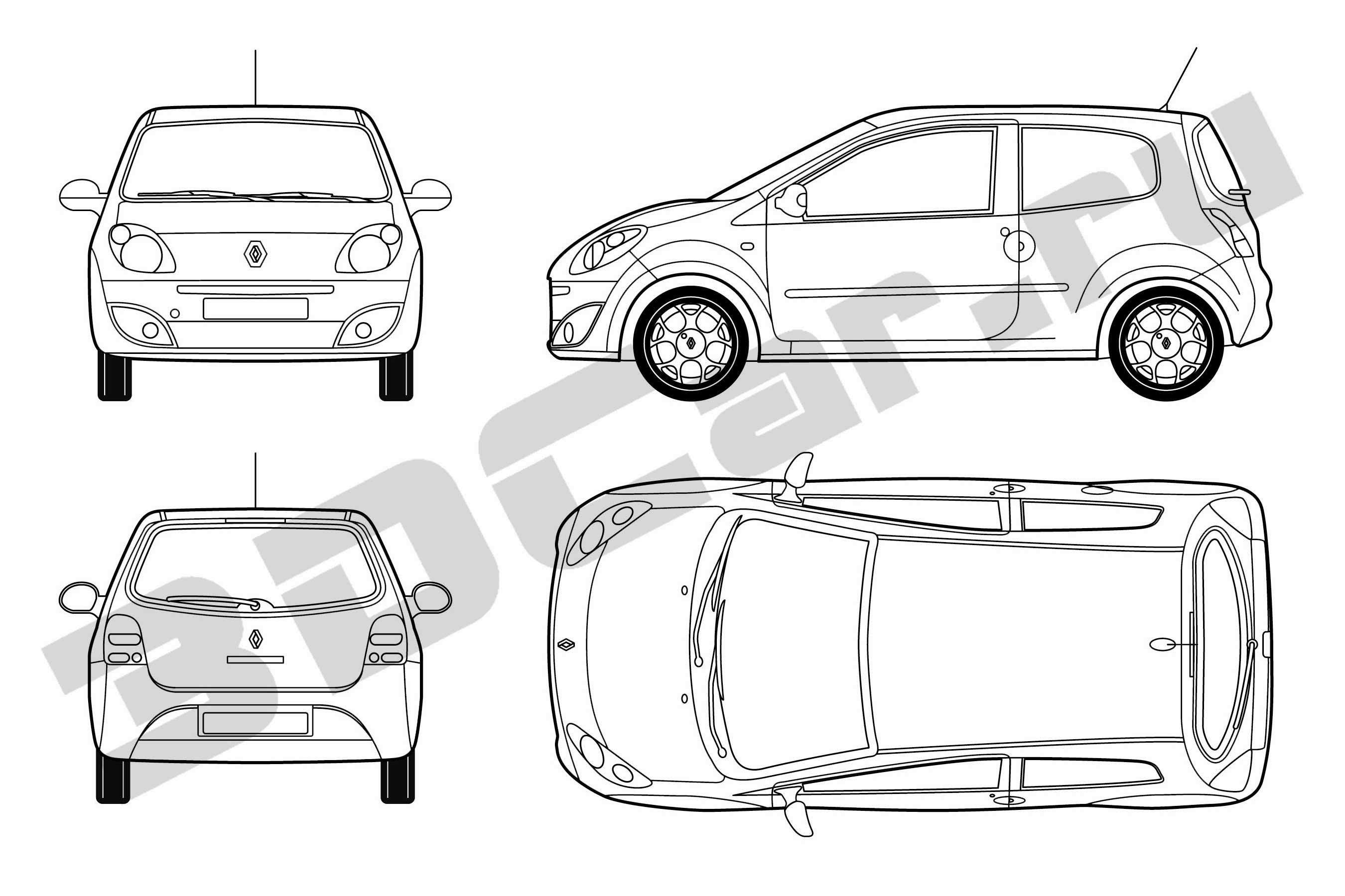 Renault Twingo Dcar Ru