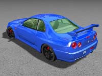 Nissan Skyline GTR R34 V-spec II