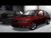 Mazda 3 со сценой