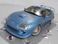 TOYOTA SUPRA LIGHTS TUNING